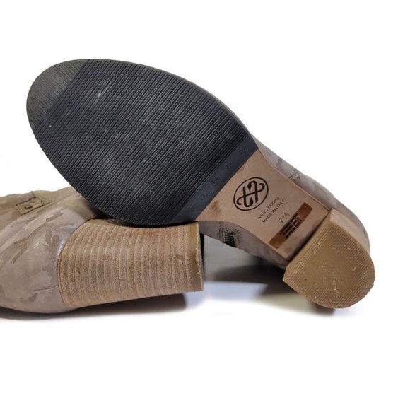 Ross and Snow Boots 7.5 Renata Genuine Shearling Tan Camo Booties Waterproof - Picture 7 of 8